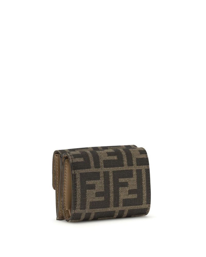 Brown Fabric Wallet