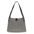Black Cotton Shoulder Bag