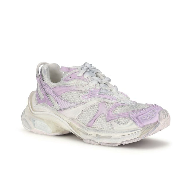 Multicolor Polyurethane Athletic Sneakers
