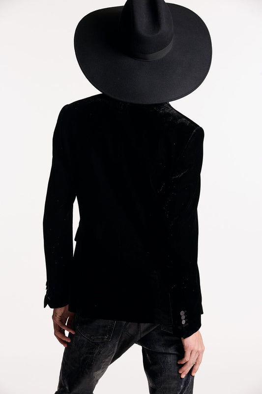 Black Fibres Blazer