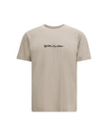 Beige Cotton T-Shirt