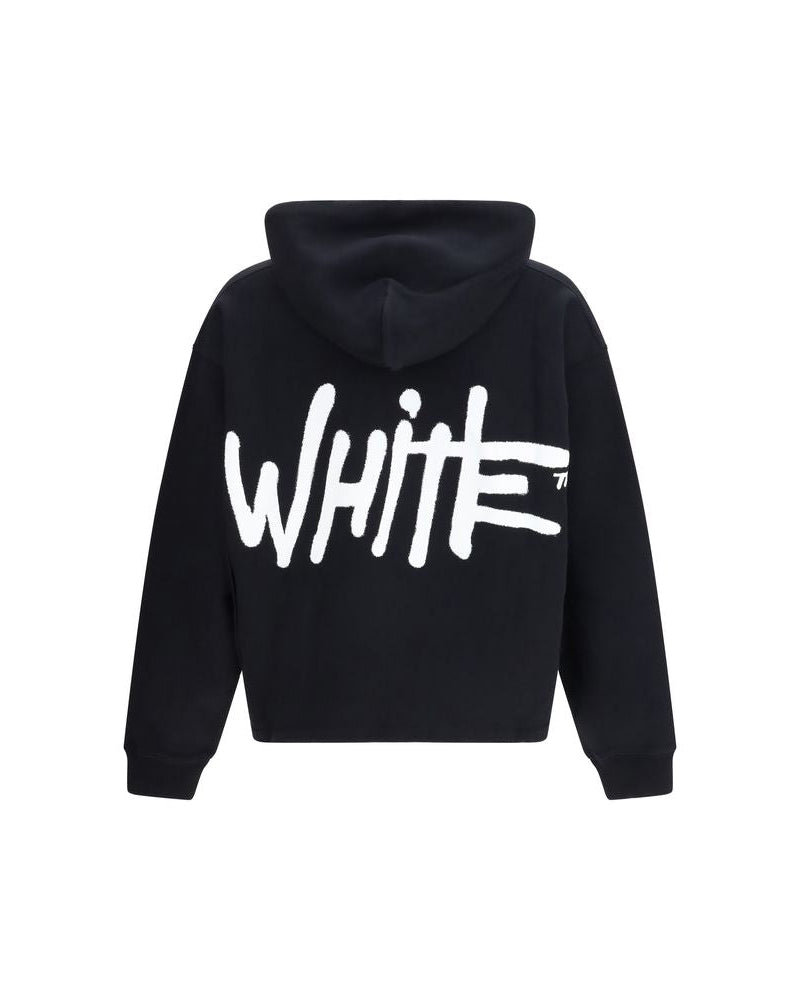 Black Cotton Sweatshirt