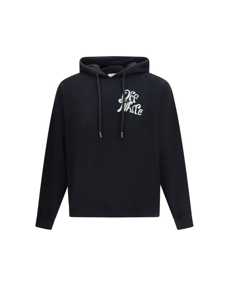 Black Cotton Sweatshirt