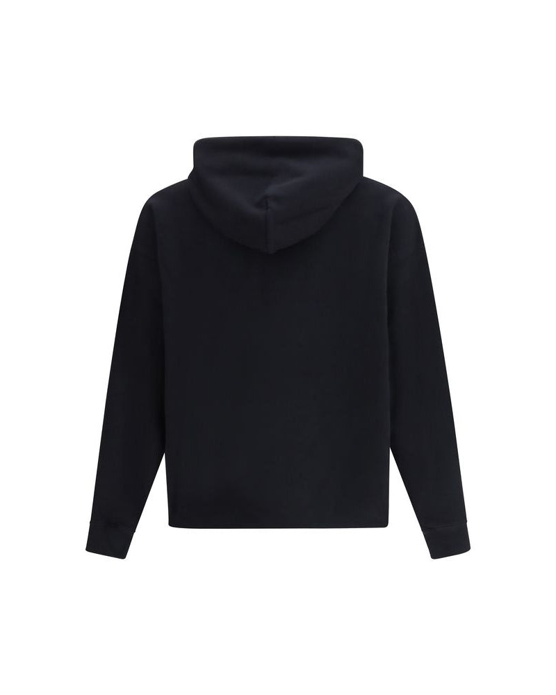 Black Cotton Sweatshirt