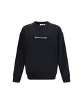 Black Cotton Sweatshirt