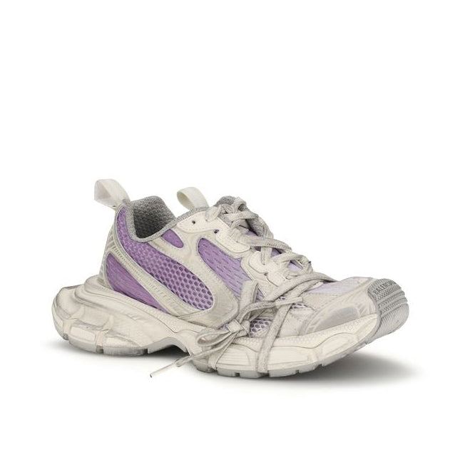 Multicolor Fabric Chunky Sneakers