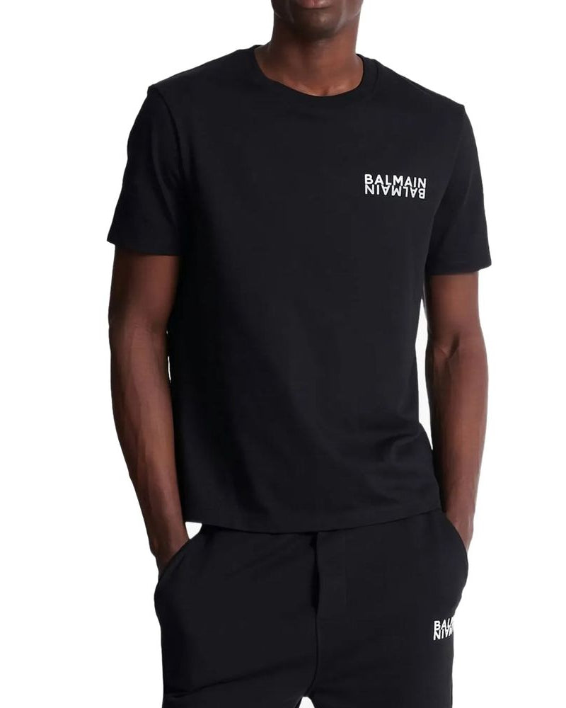 Black Cotton T-Shirt