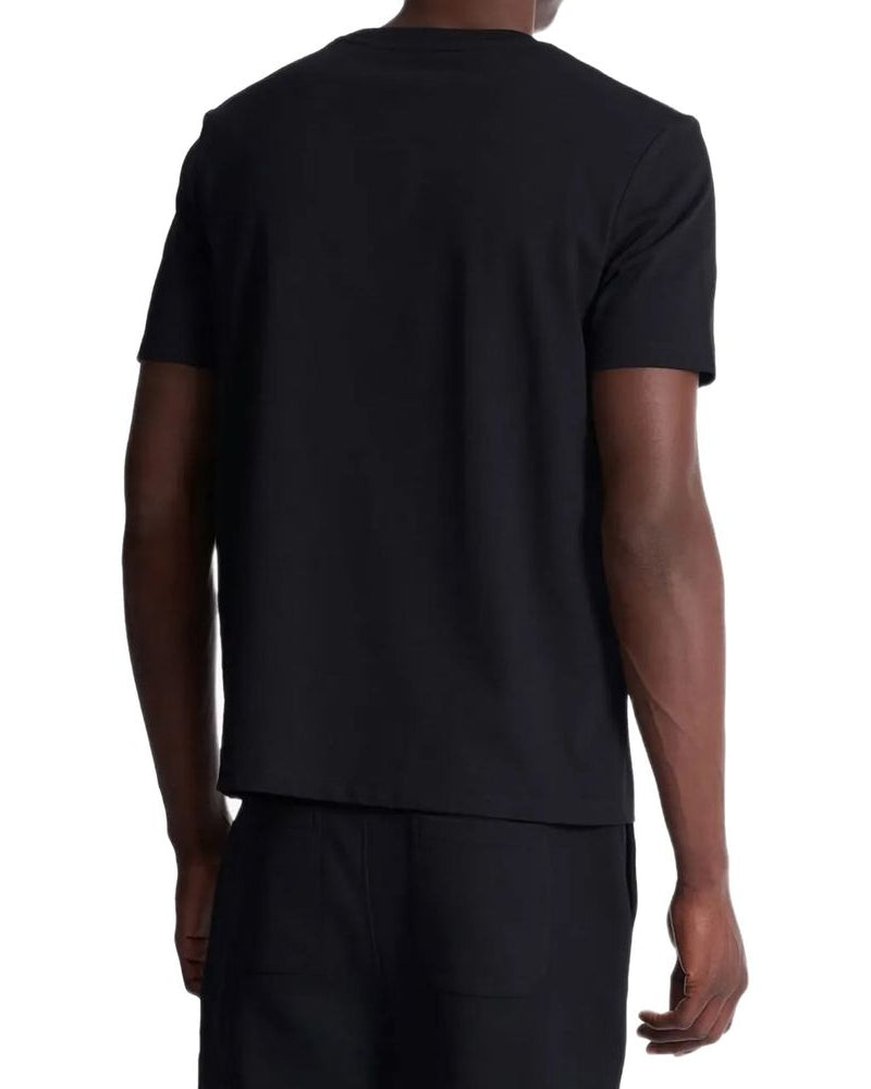 Black Cotton T-Shirt