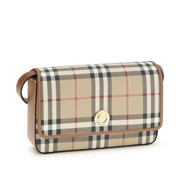 Beige Polyurethane Wallet