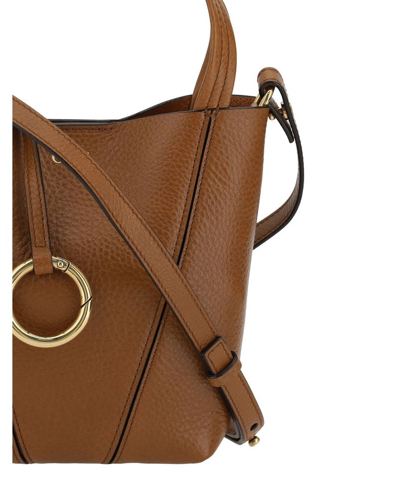 Brown Calf Leather Bos Taurus Shoulder Bag