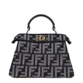 Black Fabric Handbag