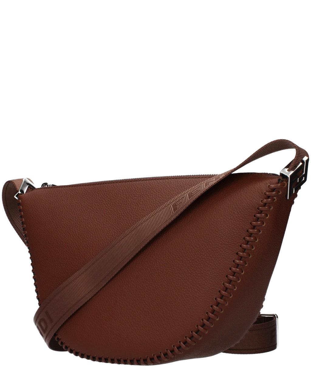 Brown Leather Crossbody Bag