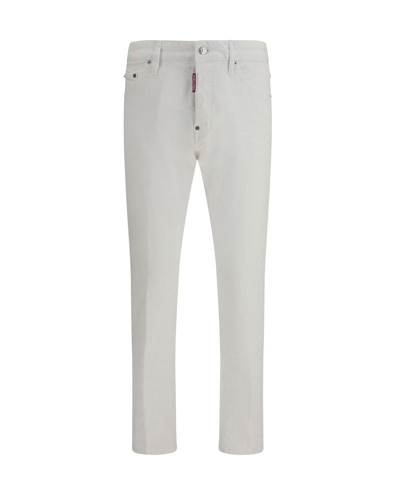 White Cotton Jeans Denim