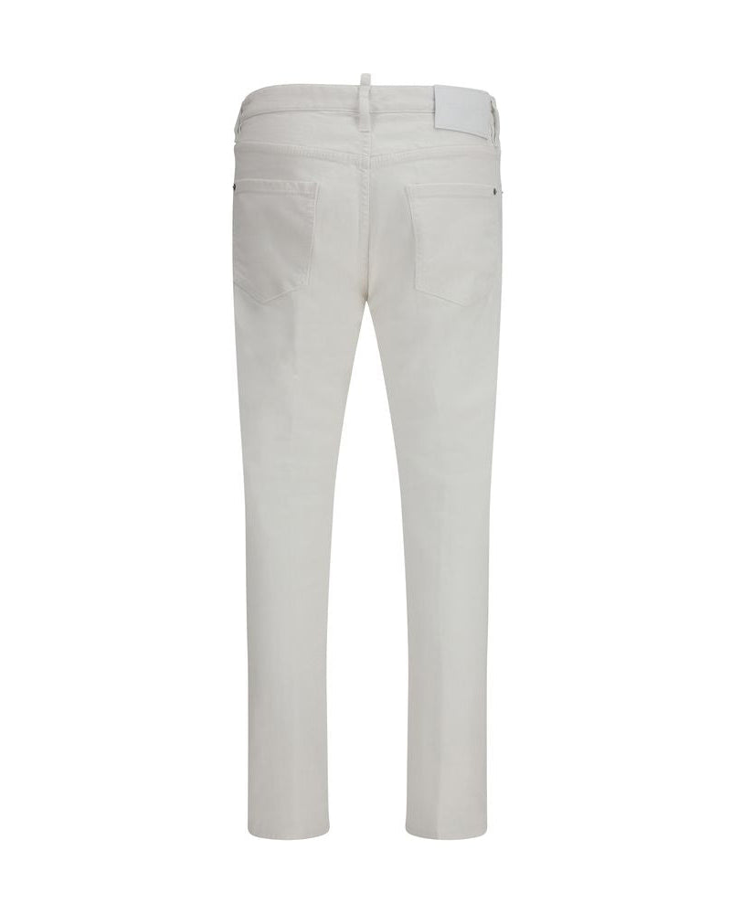 White Cotton Jeans Denim