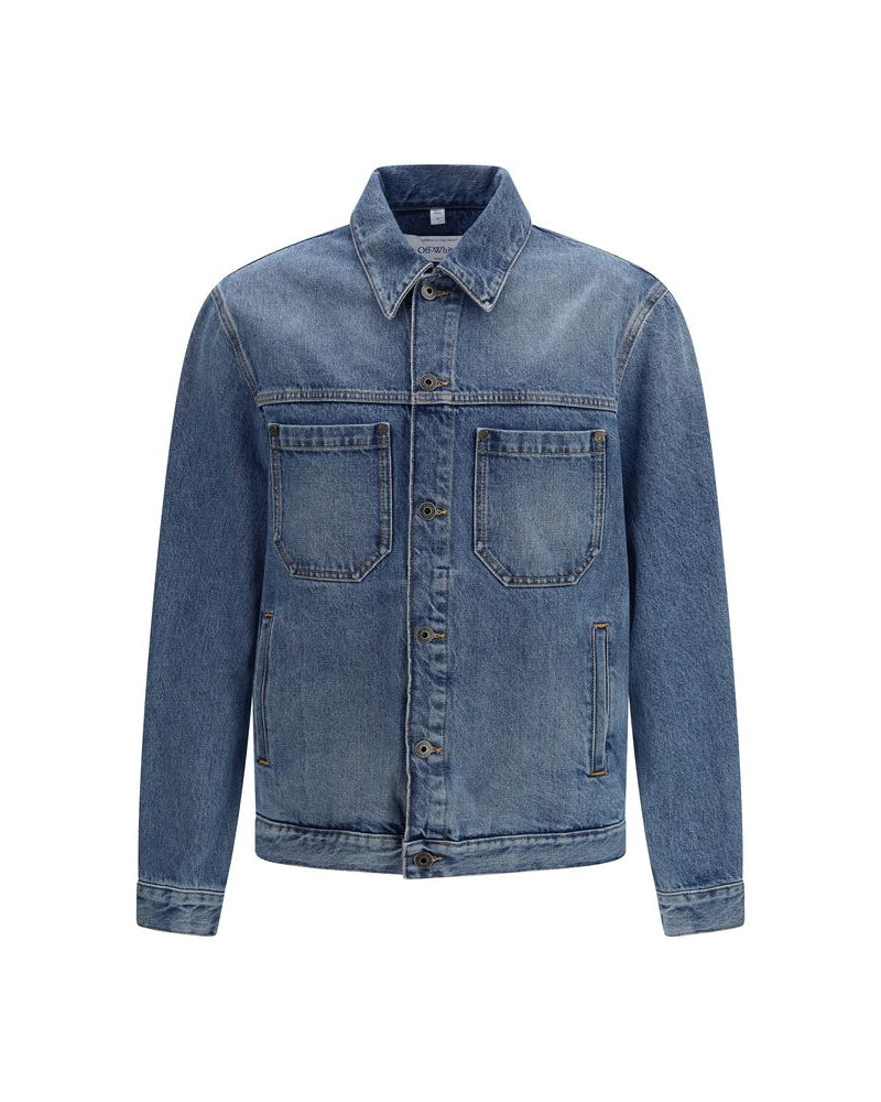 Blue Cotton Denim Jacket