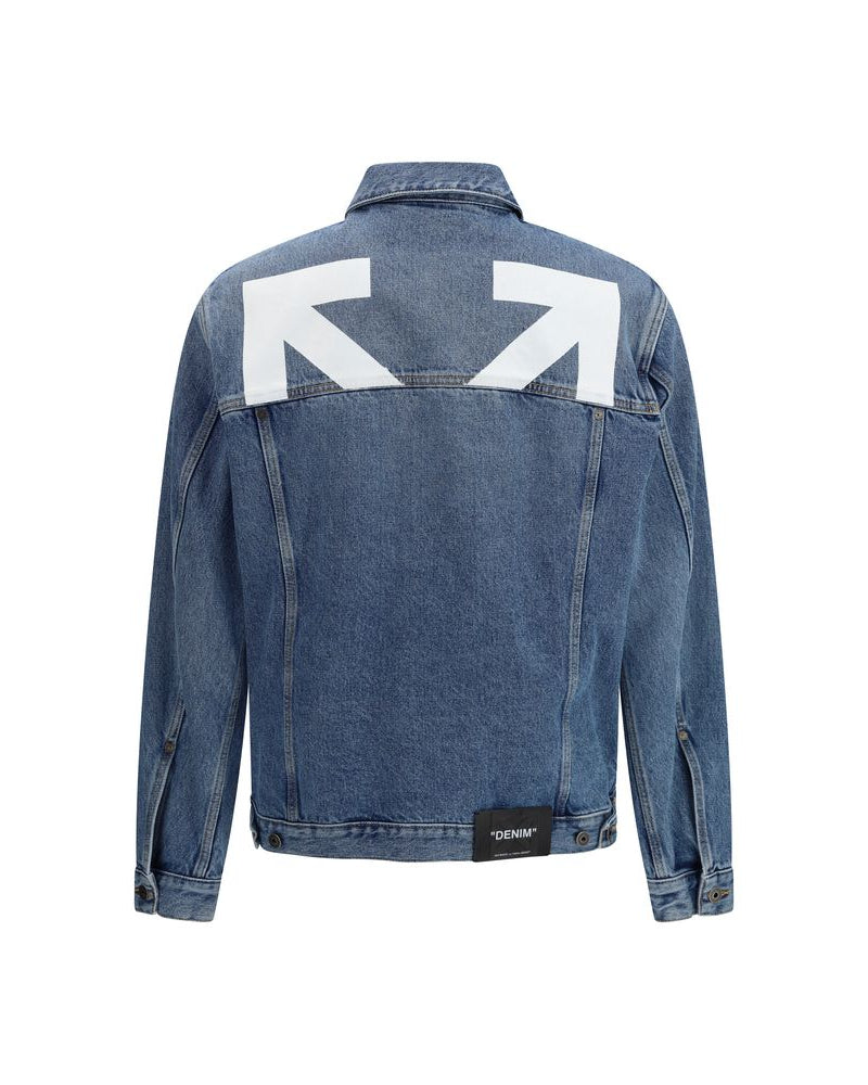 Blue Cotton Denim Jacket