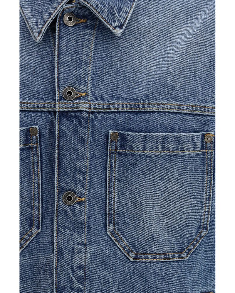 Blue Cotton Denim Jacket