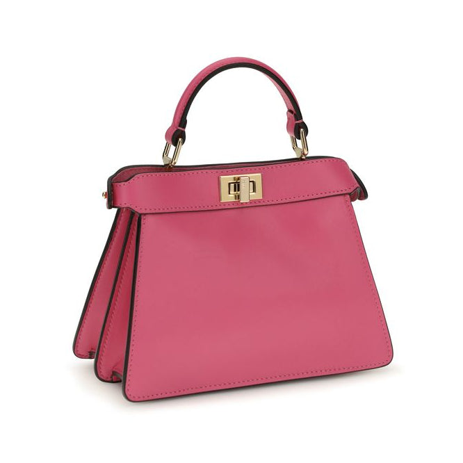 Multicolor Calf Leather Bos Taurus Handbag