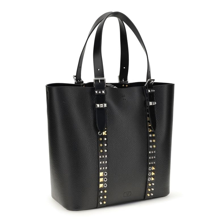 Black Calf Leather Bos Taurus Shoulder Bag