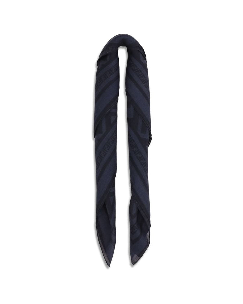Blue Wool Oves Aries Scarf