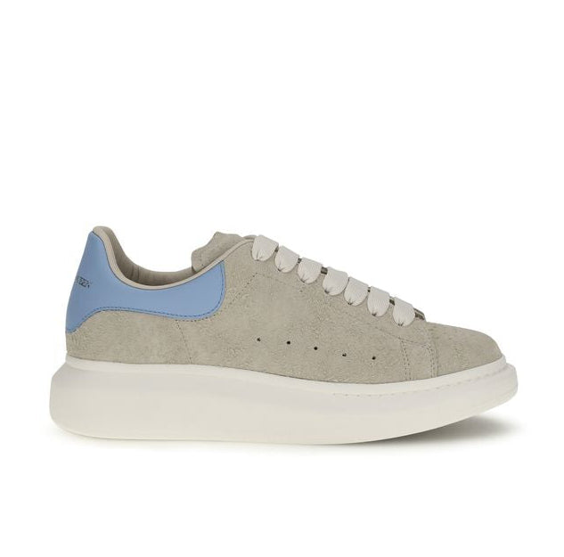 Beige Calf Leather Bos Taurus Chunky Sneakers