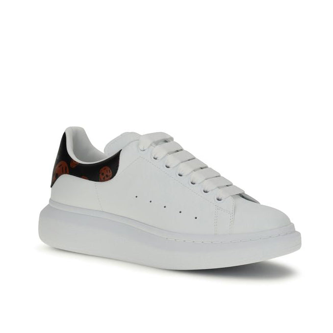 White Calf Leather Bos Taurus Low Top Sneakers