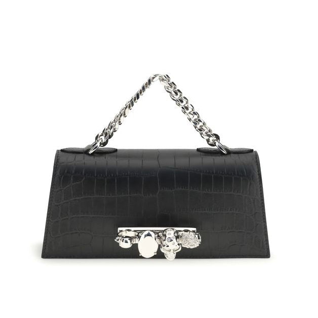 Black Calf Leather Bos Taurus Shoulder Bag