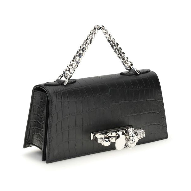 Black Calf Leather Bos Taurus Shoulder Bag
