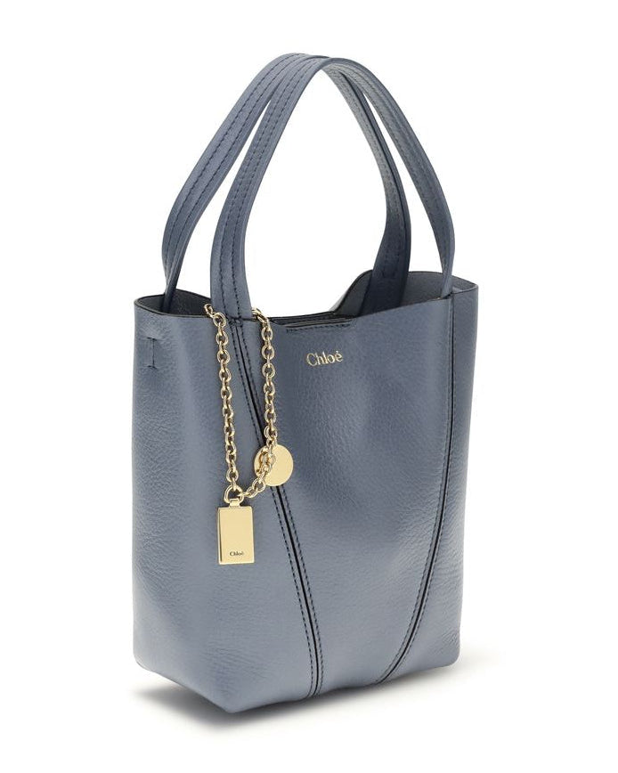 Blue Calf Leather Bos Taurus Shoulder Bag