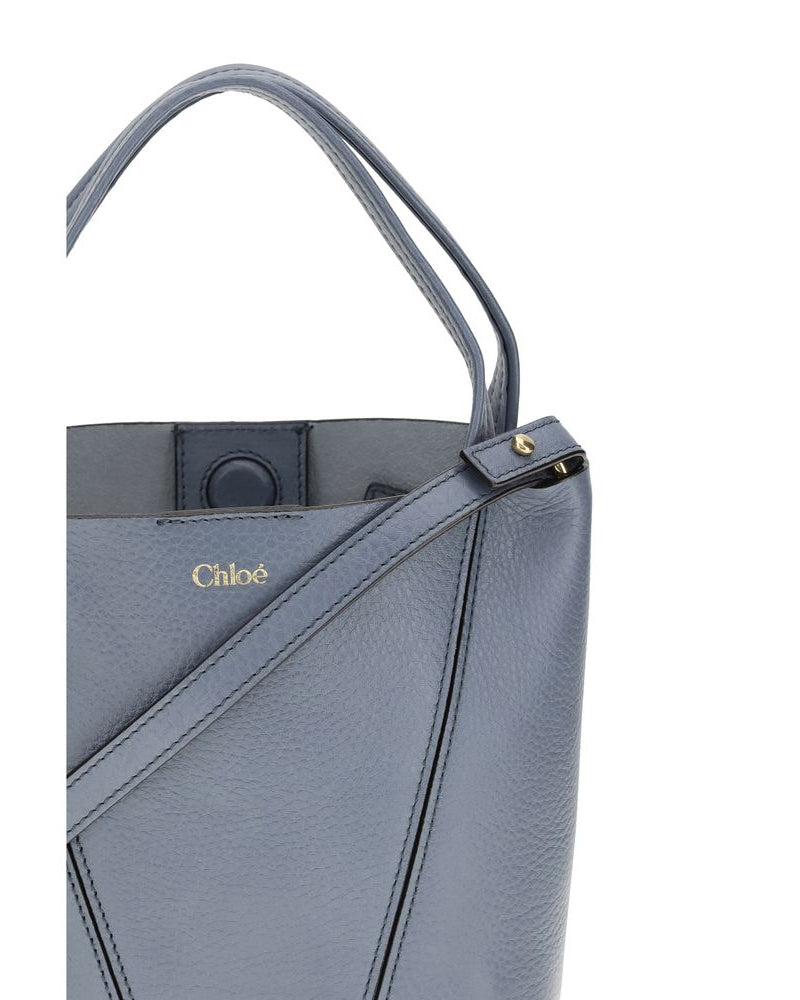 Blue Calf Leather Bos Taurus Shoulder Bag