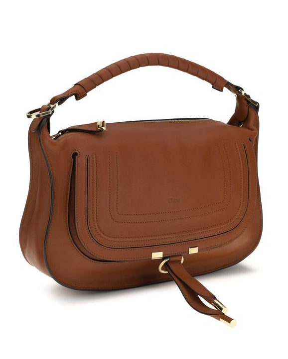 Brown Calf Leather Bos Taurus Shoulder Bag