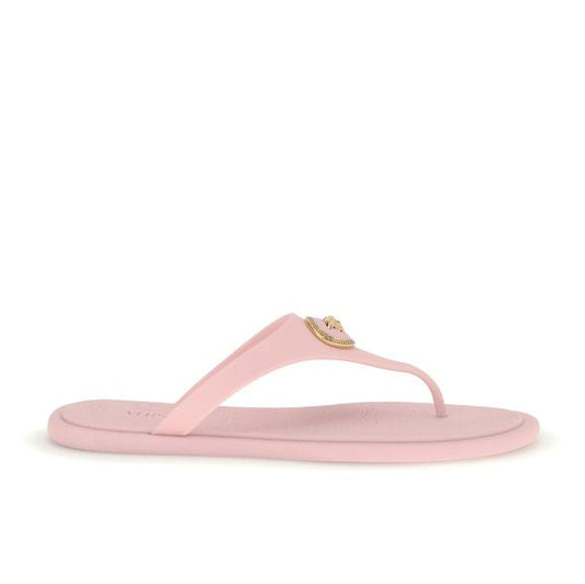 Multicolor Rubber Flip-Flop Sandals
