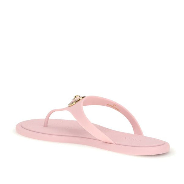 Multicolor Rubber Flip-Flop Sandals
