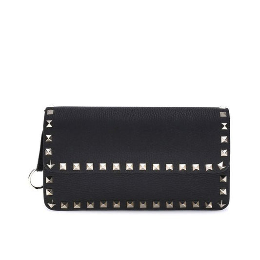 Black Calf Leather Bos Taurus Wallet