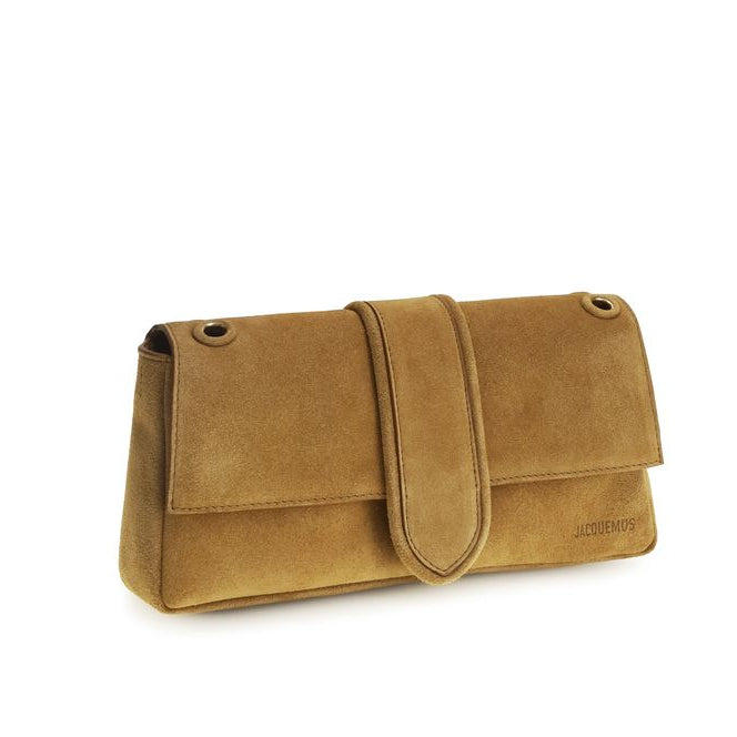 Beige Calf Leather Bos Taurus Shoulder Bag