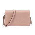 Podwer Pink Avenue Leather Shoulder Strap Bag