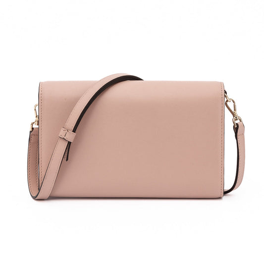 Podwer Pink Avenue Leather Shoulder Strap Bag