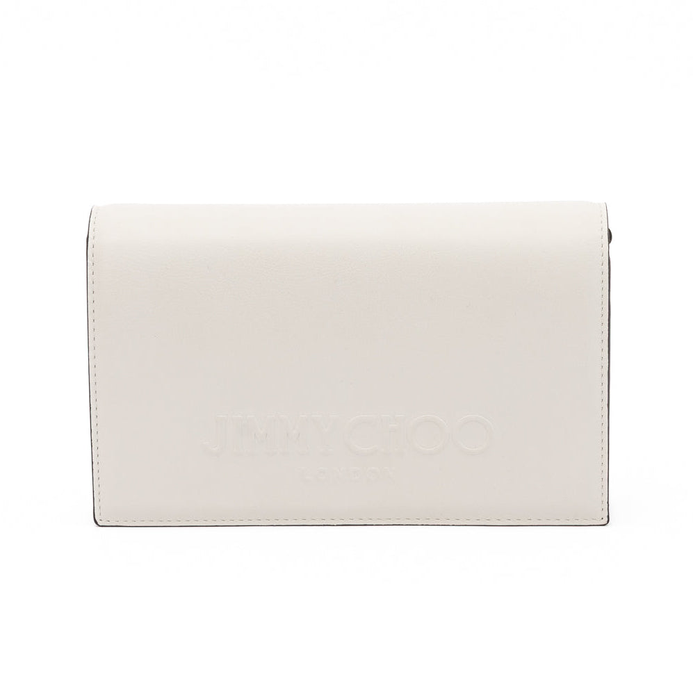 White Avenue Leather Shoulder Strap Bag