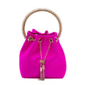 Fuchsia Bon Bon Satin Bucket