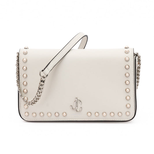 White Leather Crossbody Bag