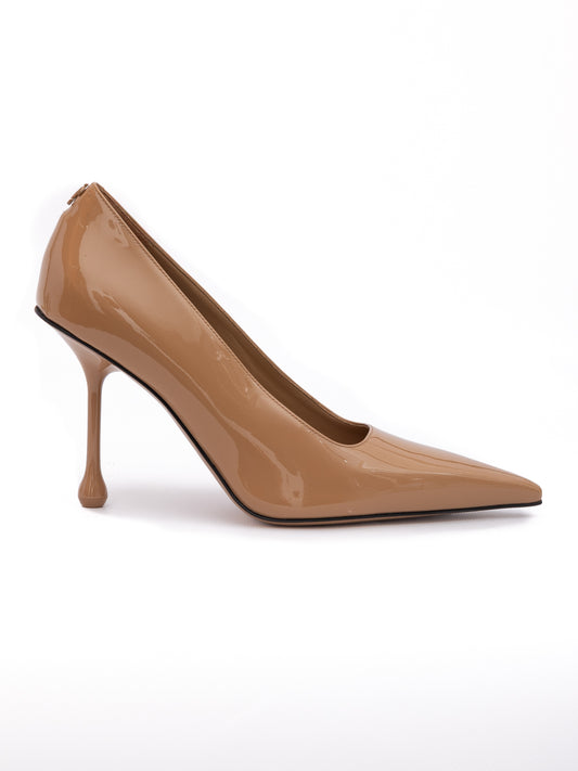 Powder Pink Patent Leather Ixia 95 Pumps