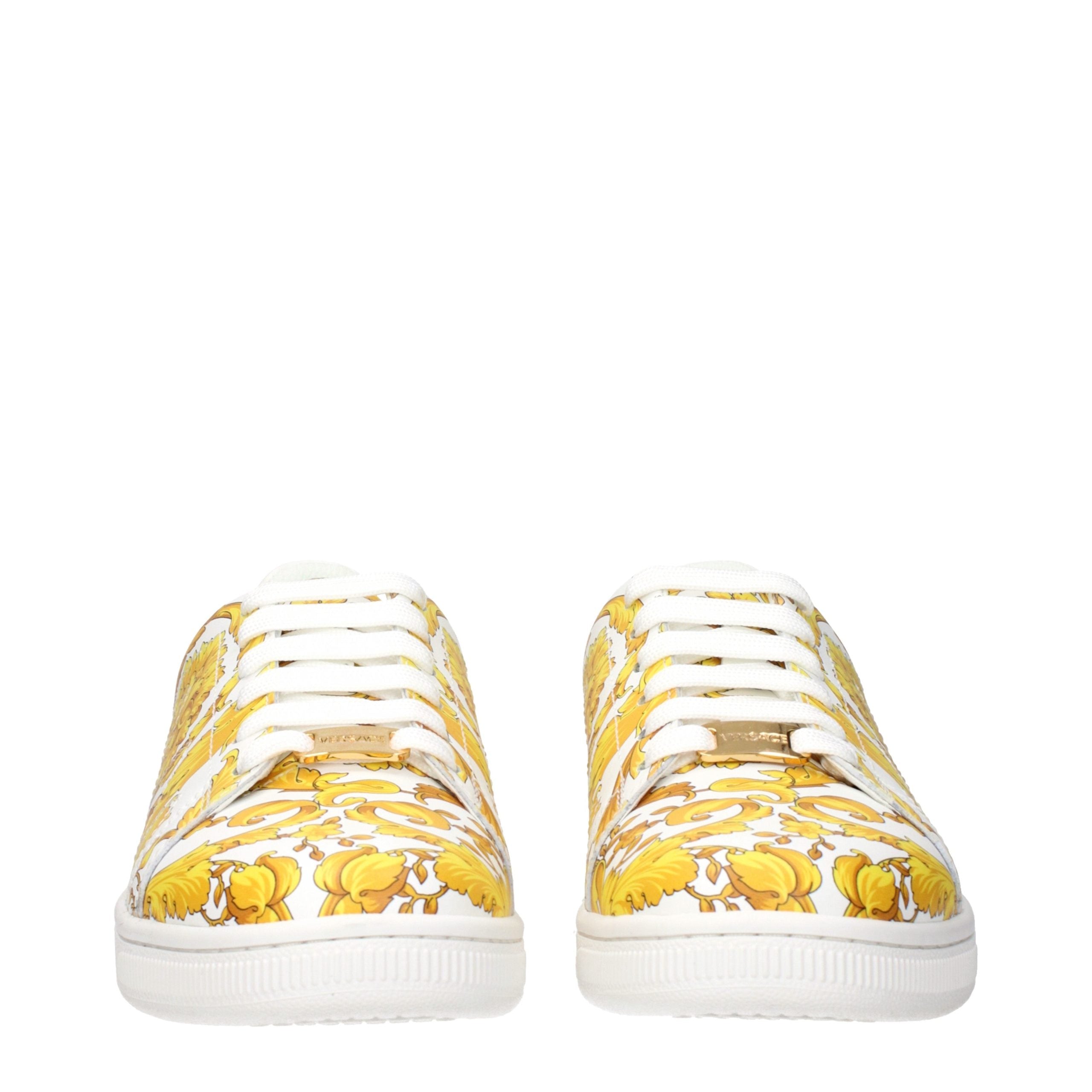 White Leather Sneakers