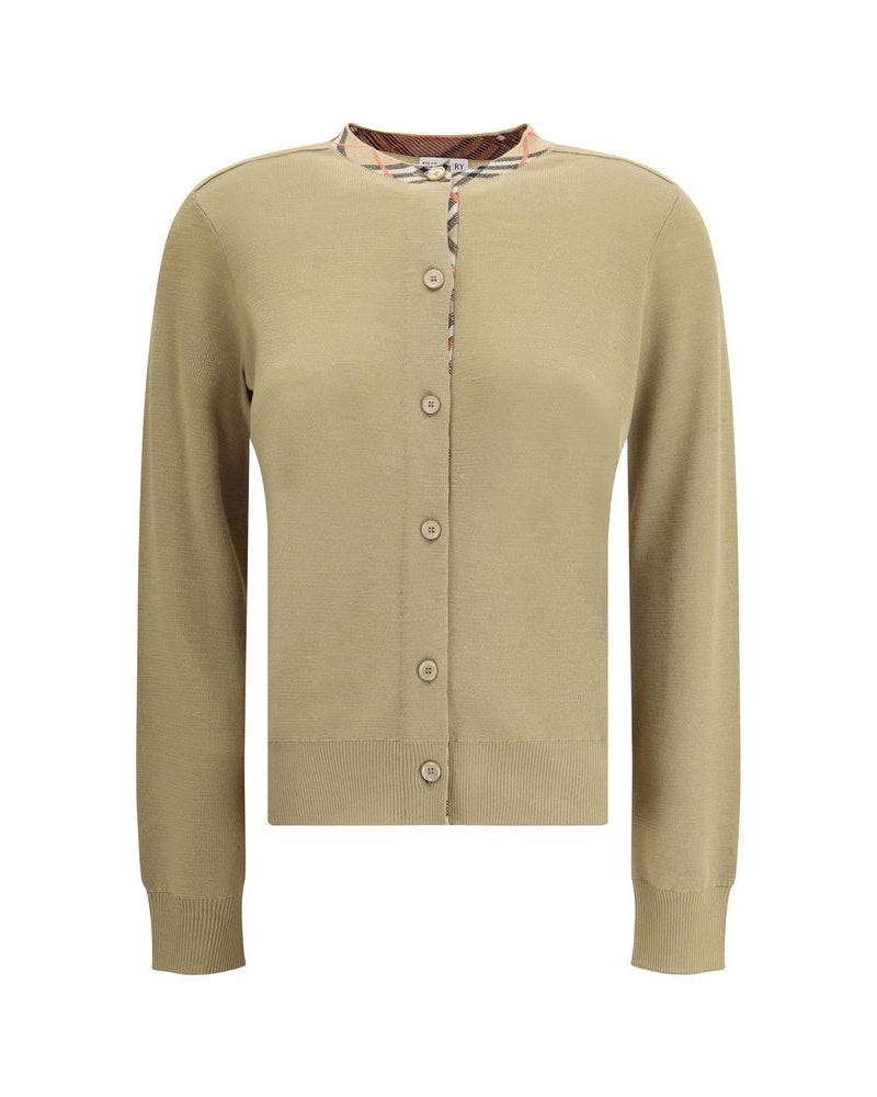 Brown Wool Cardigan
