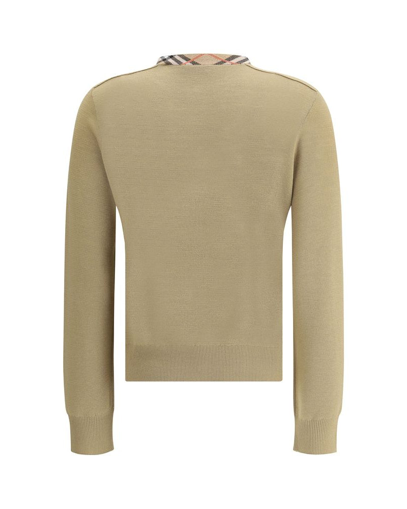 Brown Wool Cardigan