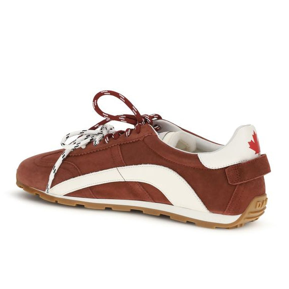 Multicolor Calf Leather Bos Taurus Low Top Sneakers