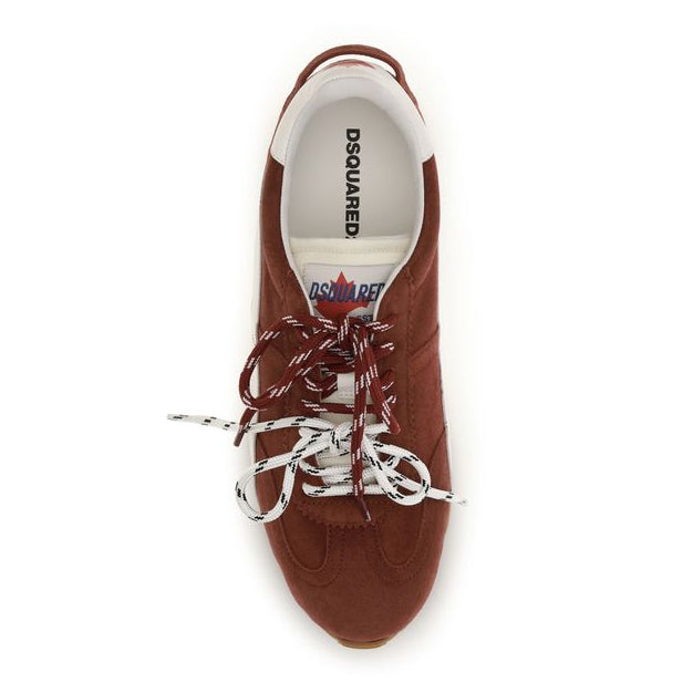 Multicolor Calf Leather Bos Taurus Low Top Sneakers