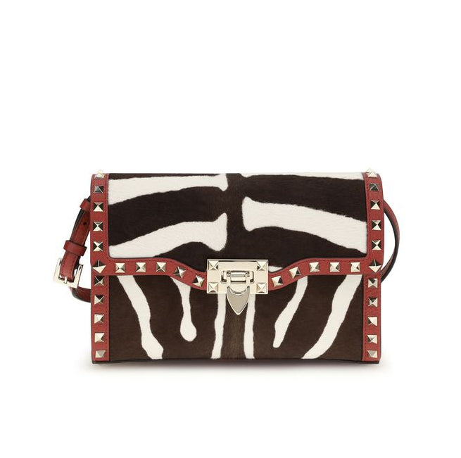 Multicolor Calf Leather Bos Taurus Shoulder Bag
