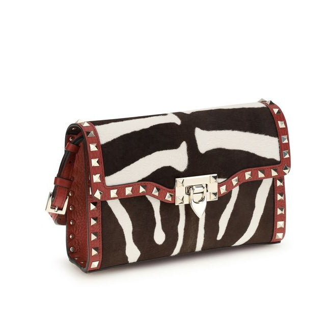 Multicolor Calf Leather Bos Taurus Shoulder Bag
