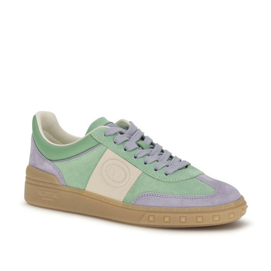 Multicolor Calf Leather Bos Taurus Low Top Sneakers