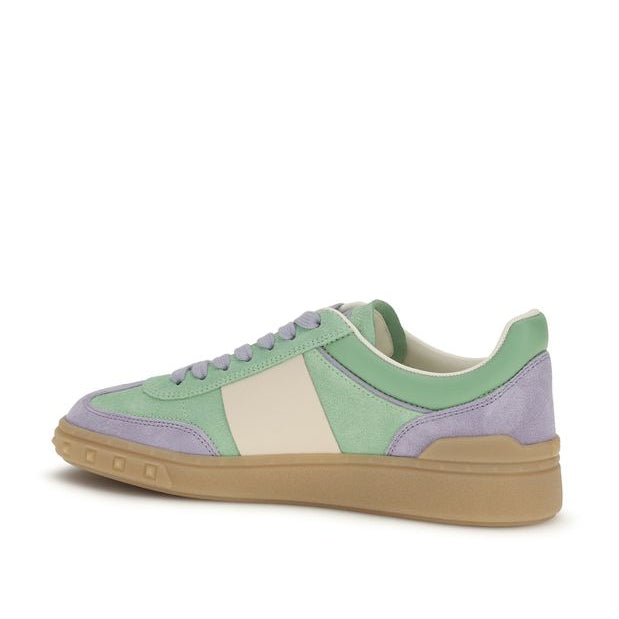 Multicolor Calf Leather Bos Taurus Low Top Sneakers